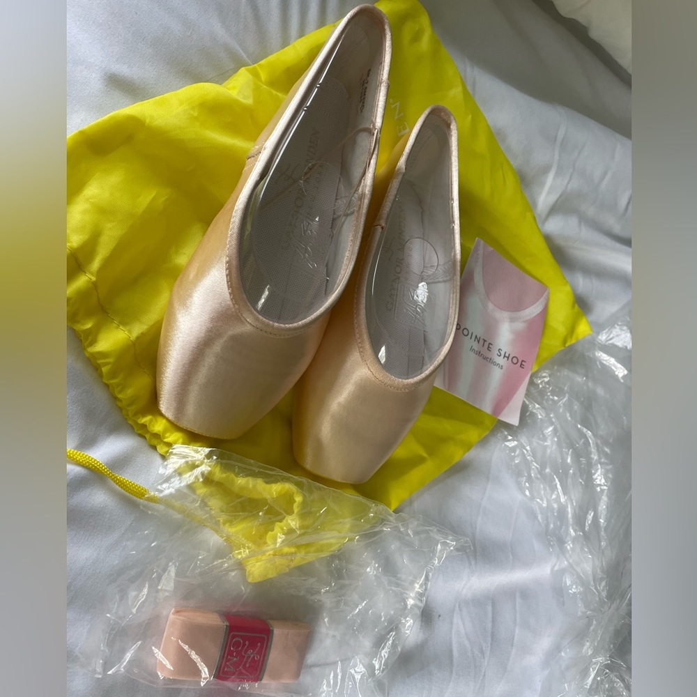 NEVER USED 7.5 Gaynor Minden Pointe Shoes
